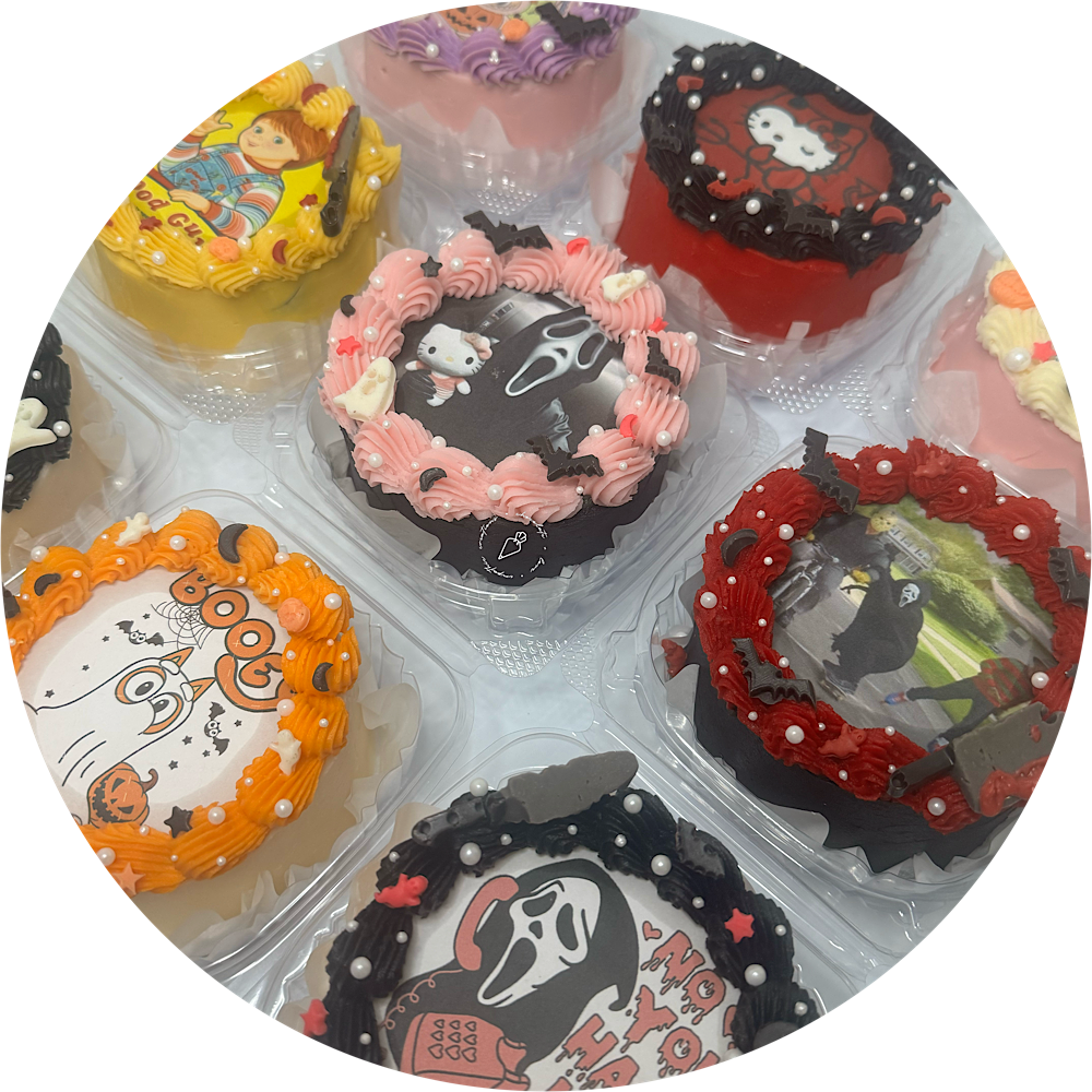 Spooky Bento Cakes!