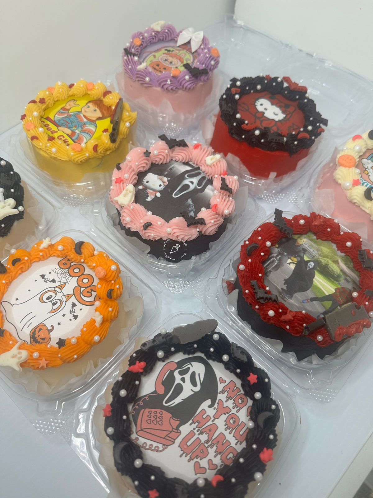 Spooky Bento Cakes!