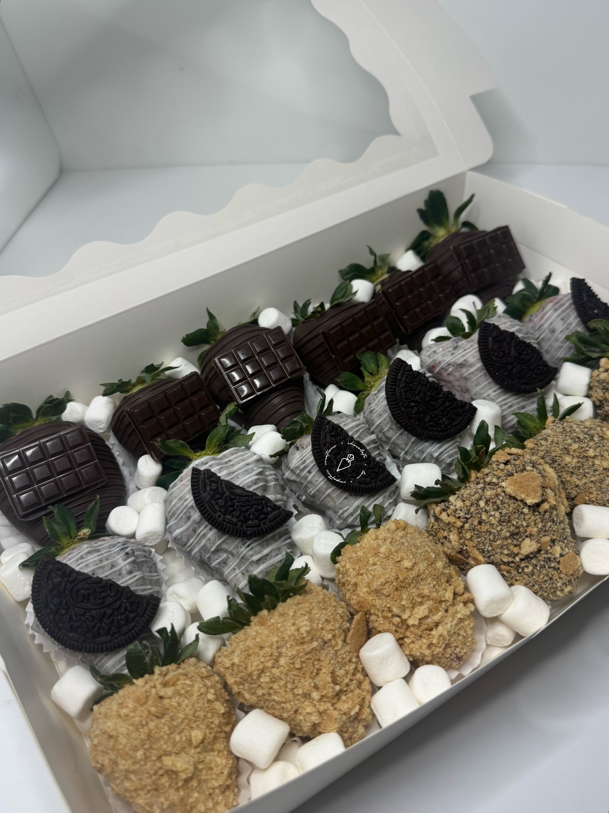 Strawberry Topping Box