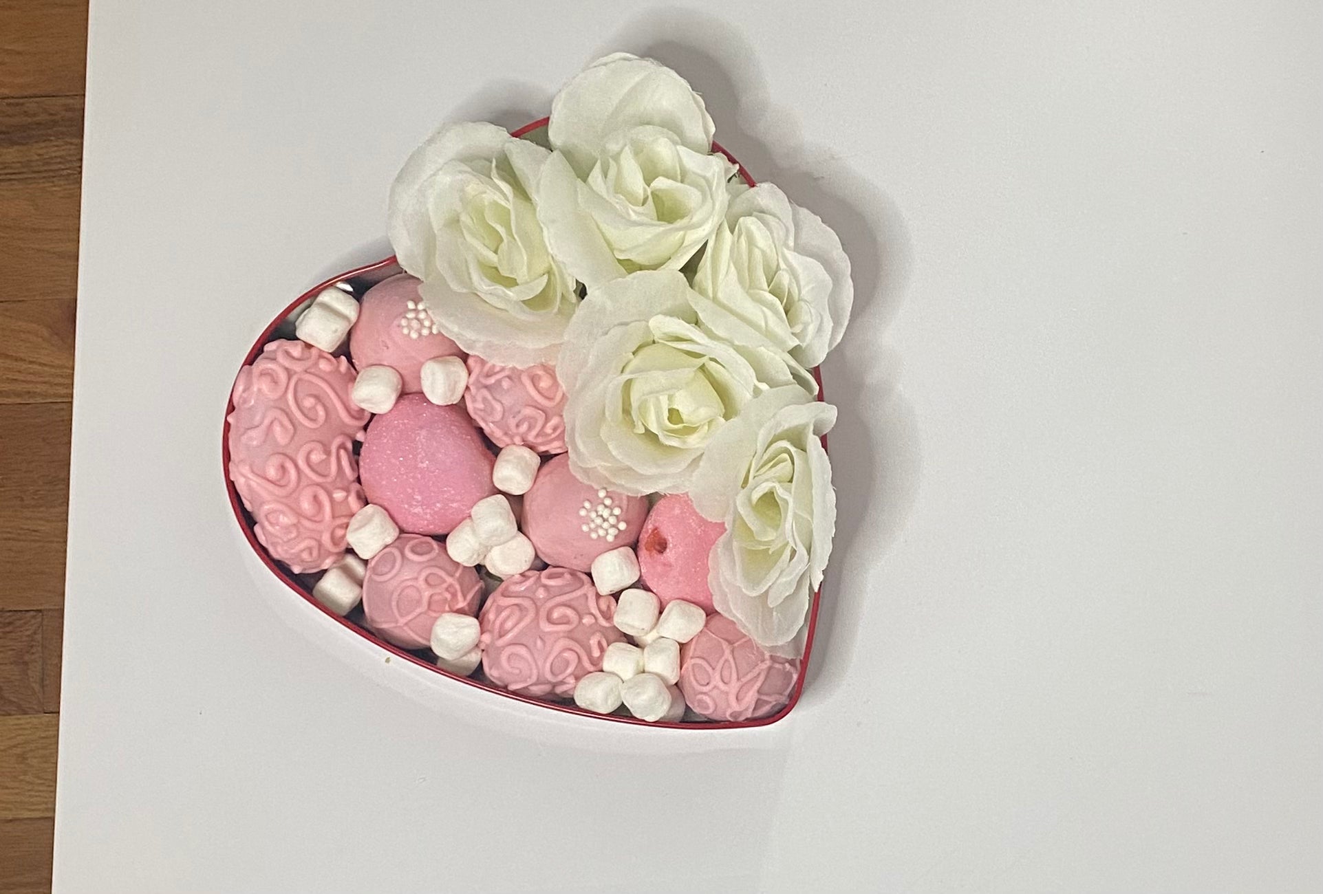 Heart Chocolate Covered Strawberry Box